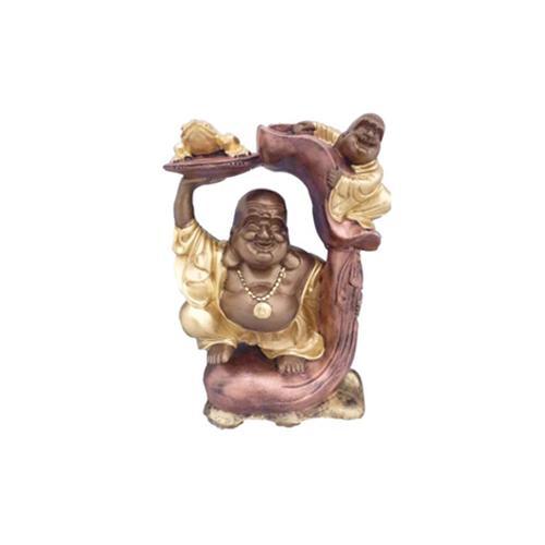 Chinese traditional Budai figure decorative sculpture statue 40 cm height (B70)