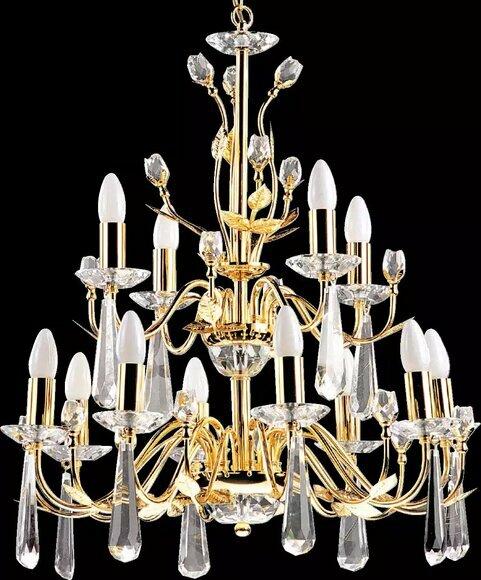 Luxury Chandelier Ceiling Lamp Chandelier Ceiling Light Crystal Gold