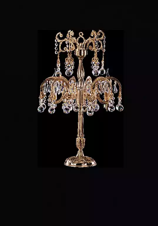 Table lamp bedroom classic bedside lamps luxury gold