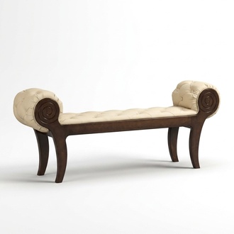 Bank bench wooden bench resting bench stool leather bench upholstered bench