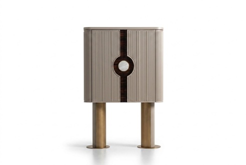 Bar cabinet drinks cabinet wood beige wooden cabinet design bottles bar