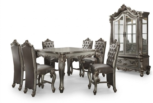 Baroque Antique Style Dining Table Real Wood Classic Designer Tables Rococo