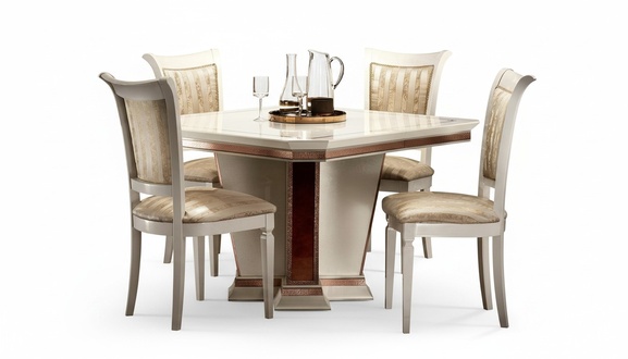 Baroque dining table table group dining room living room set wood design tables