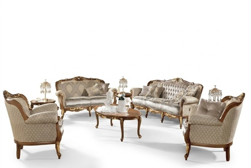 Baroque Italy Sofa Set Group Classic Seat Sets Real wood jvmoebel ®