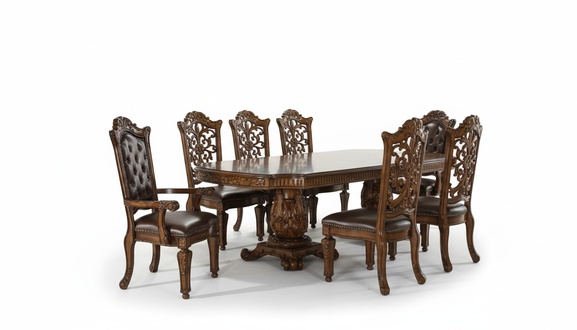Baroque Rococo Style Furniture Dining Table Tables Dining Room Set Carved Table