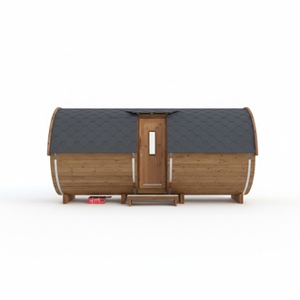 Barrel Sauna Saunas Barrel Outdoor Sauna Garden 227cm House Wood Dry Sauna 4-6