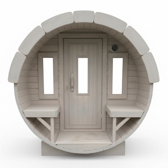 Fass sauna wooden sauna garden sauna camping barrel sauna 3.5m wooden sauna
