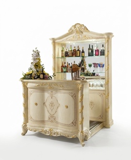 Bar table high table counter bar house bar antique style baroque bar counter bar counter