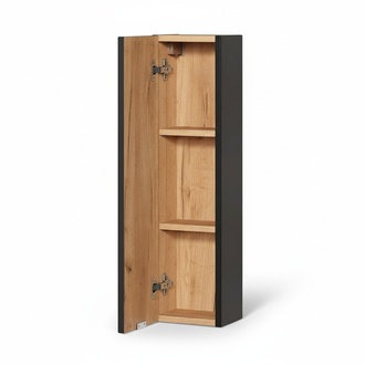 Bathroom bathroom furniture shelf cabinet brown cabinets pharmacies wood shelves furniture