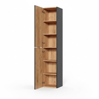 Bathroom cabinet bathroom tall cabinet shelf bathroom furniture shelves bathroom cabinets 35x33x185cm
