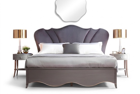 bed 2x bedside table 3 pieces Bedroom Set Beds New Luxury Classic Furniture New