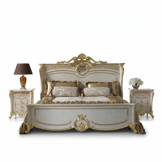 Bed 2x bedside table bedroom set design furniture modern luxury beds new 3 pcs.