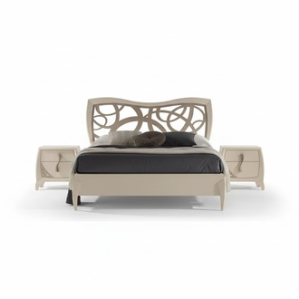 Bed 2x Bedside Tables 3pcs Bedroom Design Luxury Bedroom Furniture