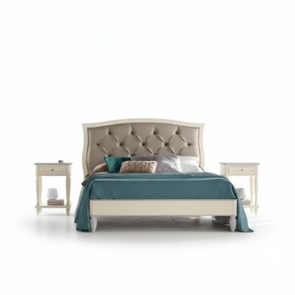 Bed 2x Bedside Tables 3 pcs. Bedroom Set Design Modern Luxury Group