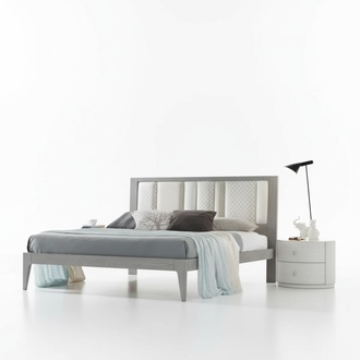 Bed 3-piece Bedroom Design Luxury Bedroom Furniture 2x Bedside Tables