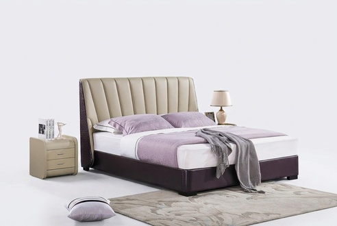 Bed bedroom set design furniture luxury beds 2x bedside table 3-piece bed frame !