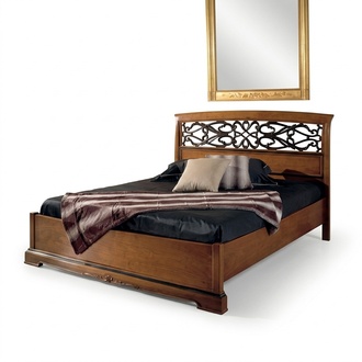 Bed bedroom set design classic bedroom 2x bedside tables 3 pcs