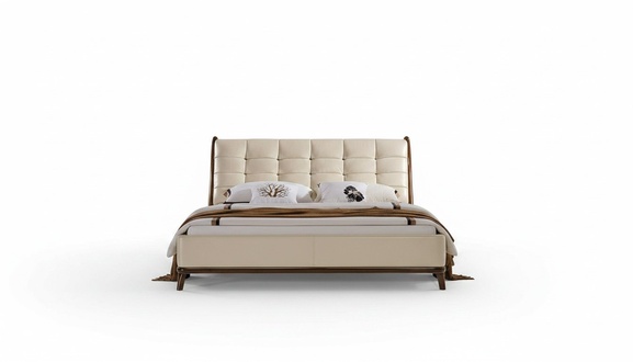 Bed Chesterfield furniture bedroom double bed luxury beds 180x200 leather new