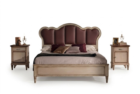 Bed Double Bed Bedroom Bed Furniture Vaccari cava Giovanni