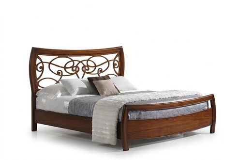 Bed Double Hotel Beds Sleeping Room Wood Bed Frame Bedsteads Modern
