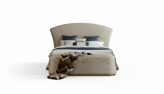 Bed Leather Bedroom Furniture Luxury Modern Beds 3pcs Set Boxspring Frames
