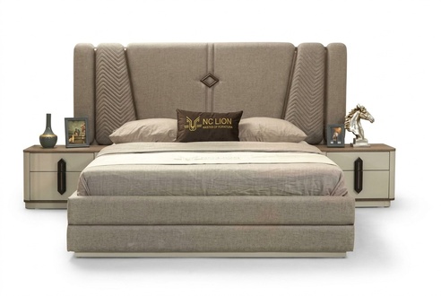 Bed Bedside table 3pcs Bedroom set Stylish Design Modern Luxury Beds