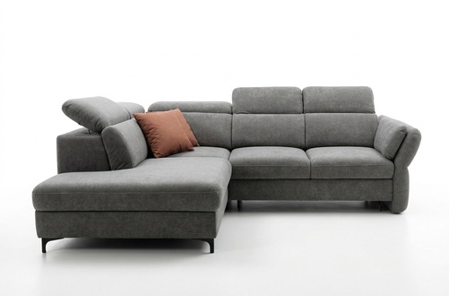 Bed Drawer Corner Sofa L-Shape Sofa Living Room Set Upholstery Bed Function