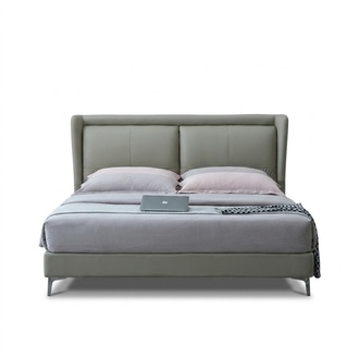 Bed cushion design luxury double hotel beds marriage sleep room textile 180x200cm