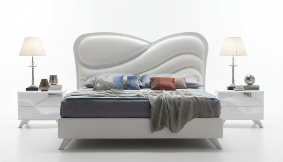 Bed Cushion Design Luxury Double Hotel Beds Sleeping Room Bedsteads Wood
