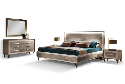 Bed Upholstery Design Luxury Double Hotel Beds Marriage Sleeping Room arredoclassic