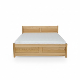 Bed solid wood bedroom beds 100x200cm single bed solid furniture furniture
