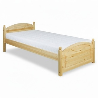 Bed youth bed pine children\'s bed solid wood wooden bed 100x200 with bed frame wood