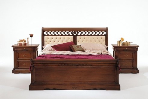 Bedroom bed bedside table wardrobe chest of drawers hotel double new set of 3 pieces.