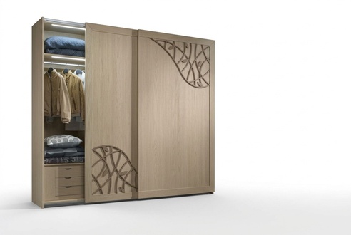 Bedroom Wardrobe Wood Luxury Modern Design