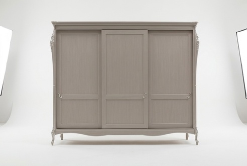 Bedroom design furniture wardrobe luxury wood gray cabinets new