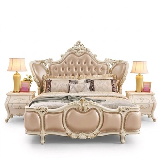 Bedroom furniture bed 2х bedside tables luxury set new classic furniture 3 pieces