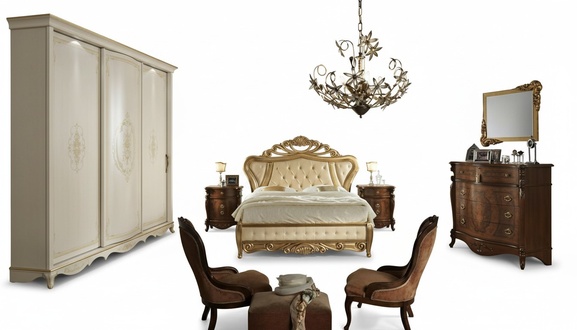 Bedroom furniture bed cabinet drawer bedside table with drawers chest of drawers 5 pieces