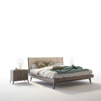 Bedroom Set Bed 2x Nightstands Design Luxury 3pcs Modern Beds