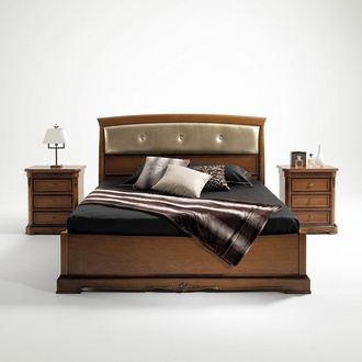 Bedroom Set Bed Furniture Furnishings Bedside Tables Consoles Complete Sets 3tlg