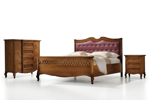 Bedroom Solid Wood Furniture Bed Upholstery Design Luxury Double Hotel Beds New