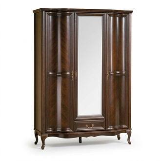 Bedroom wardrobe, clothes closet, clothing box, linen cupboard, mirrored cabinet.