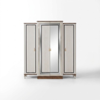 Bedroom cupboard wardrobe children\'s cupboard cupboard wood beige