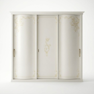 Bedroom Wardrobe Cupboard Wood Living Room Furniture White Cupboards Italy