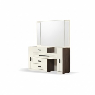 Bedroom wooden furniture luxury makeup table with mirror modern design