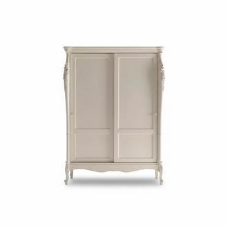 Bedroom Wooden Wardrobe Luxury Design Cabinets Modern Beige New