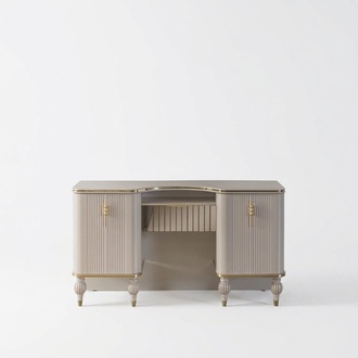 Beige cosmetic table Designer dressing table Bedroom Exclusive