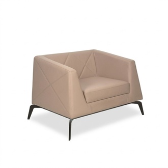 Beige luxury armchair office furniture upholstered armchair study