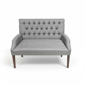 Bench Sara upholstered bench seat designer bench seating Chesterfield benches