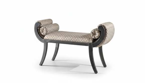 Bench Upholstered Bench Living Room Luxury Classic Stool Seating Furniture