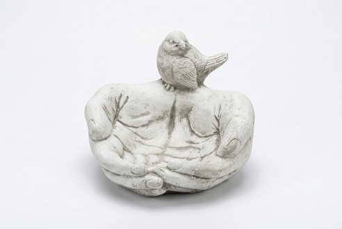 Bird bath sculpture design figure statue garden figures statues bowl S104084